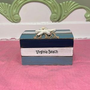 Virginia Beach Wooden Souvenir Box